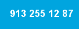 913 255 12 87 913 255 12 87